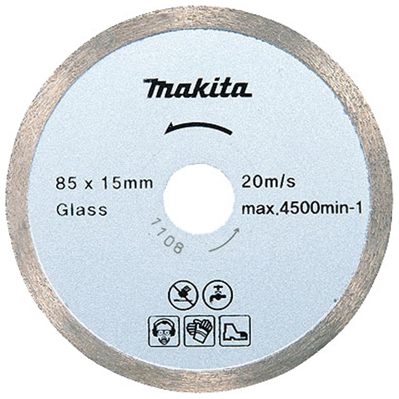 Makita B-21082 Diamond Cutting Disc Continuous Rim 3 Makita B-21082 Diamond Cutting Disc Continuous Rim 3